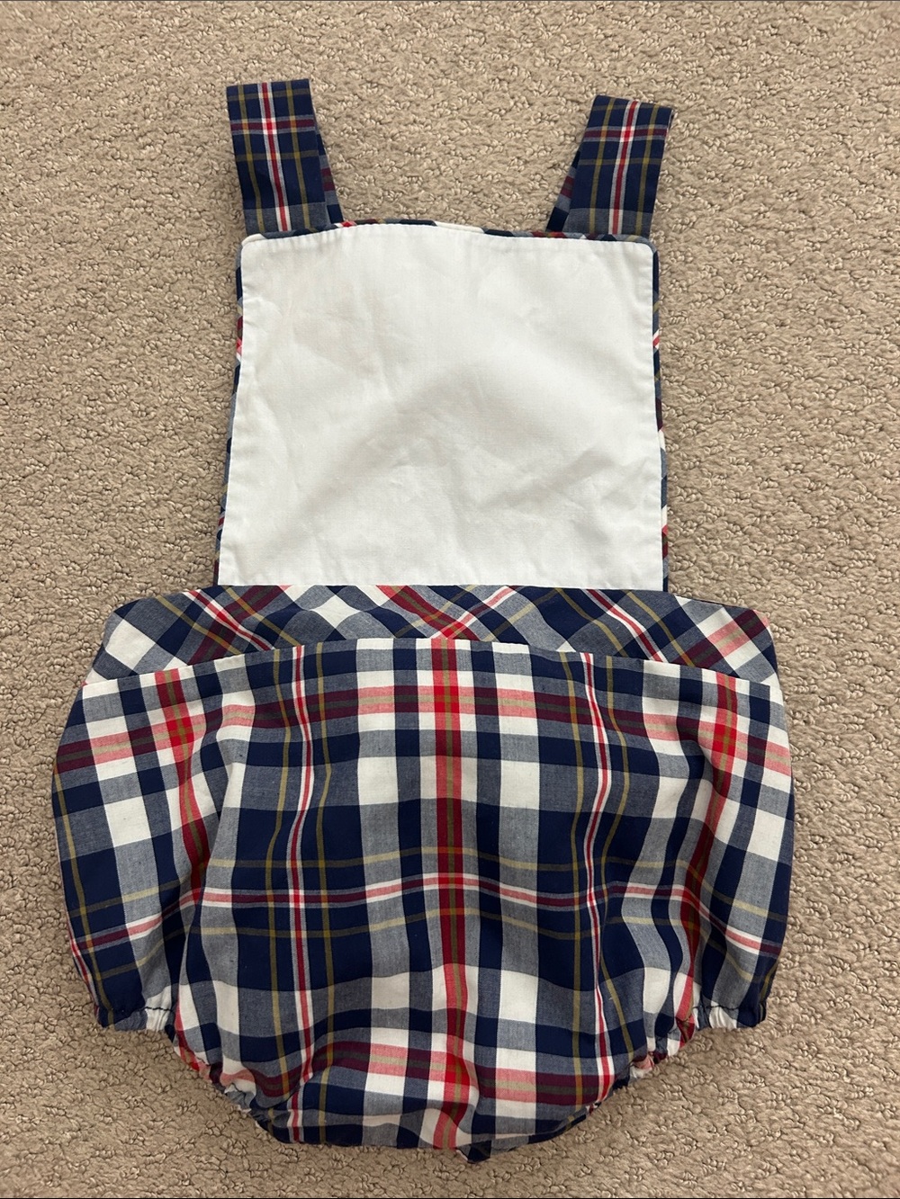 EUC Beaufort Bonnet Company Planters Inn Plaid sunsuit